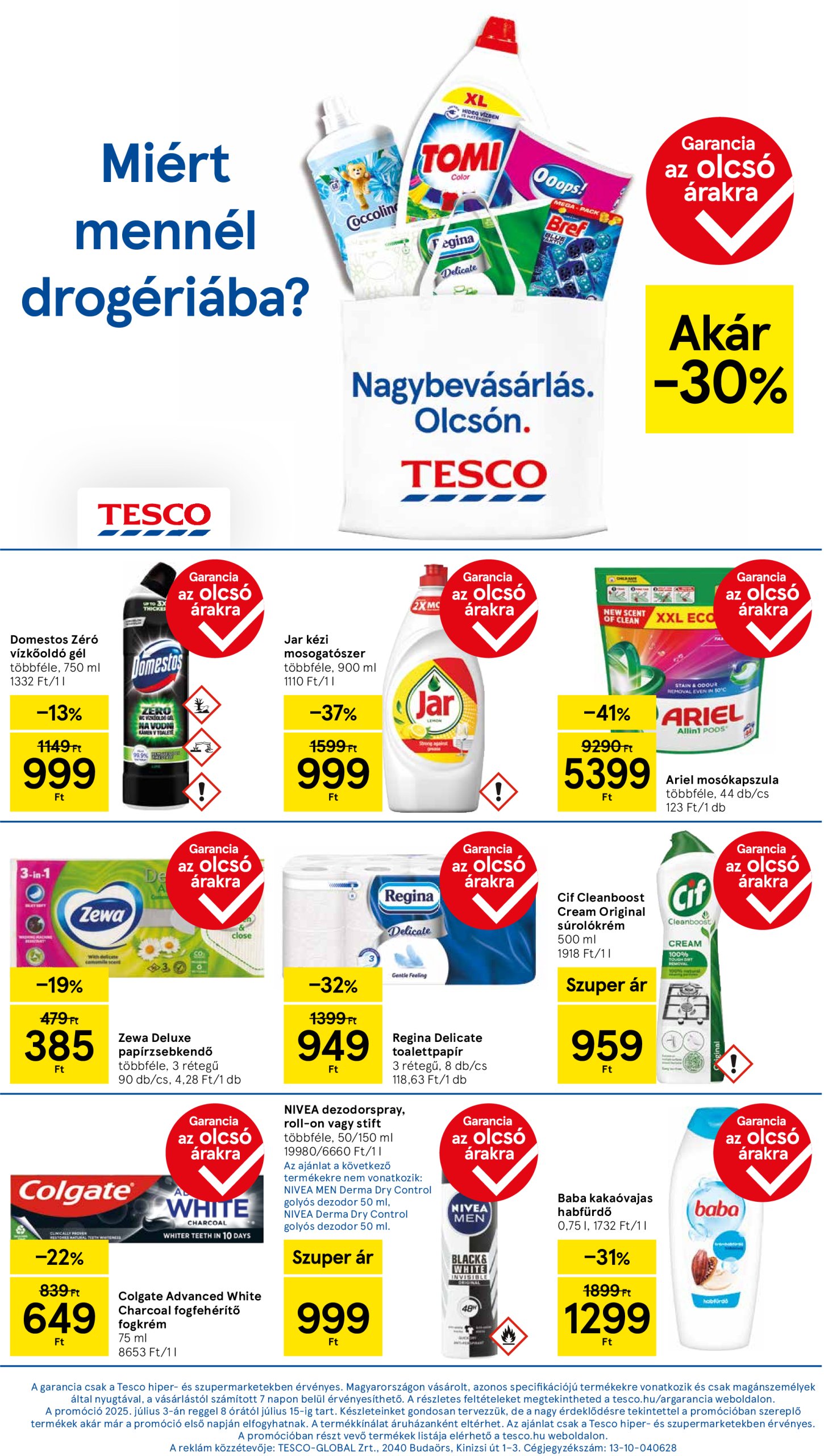 tesco - Tesco szupermarket akciós újság, érvényes 07.03. - 07.09. - page: 7