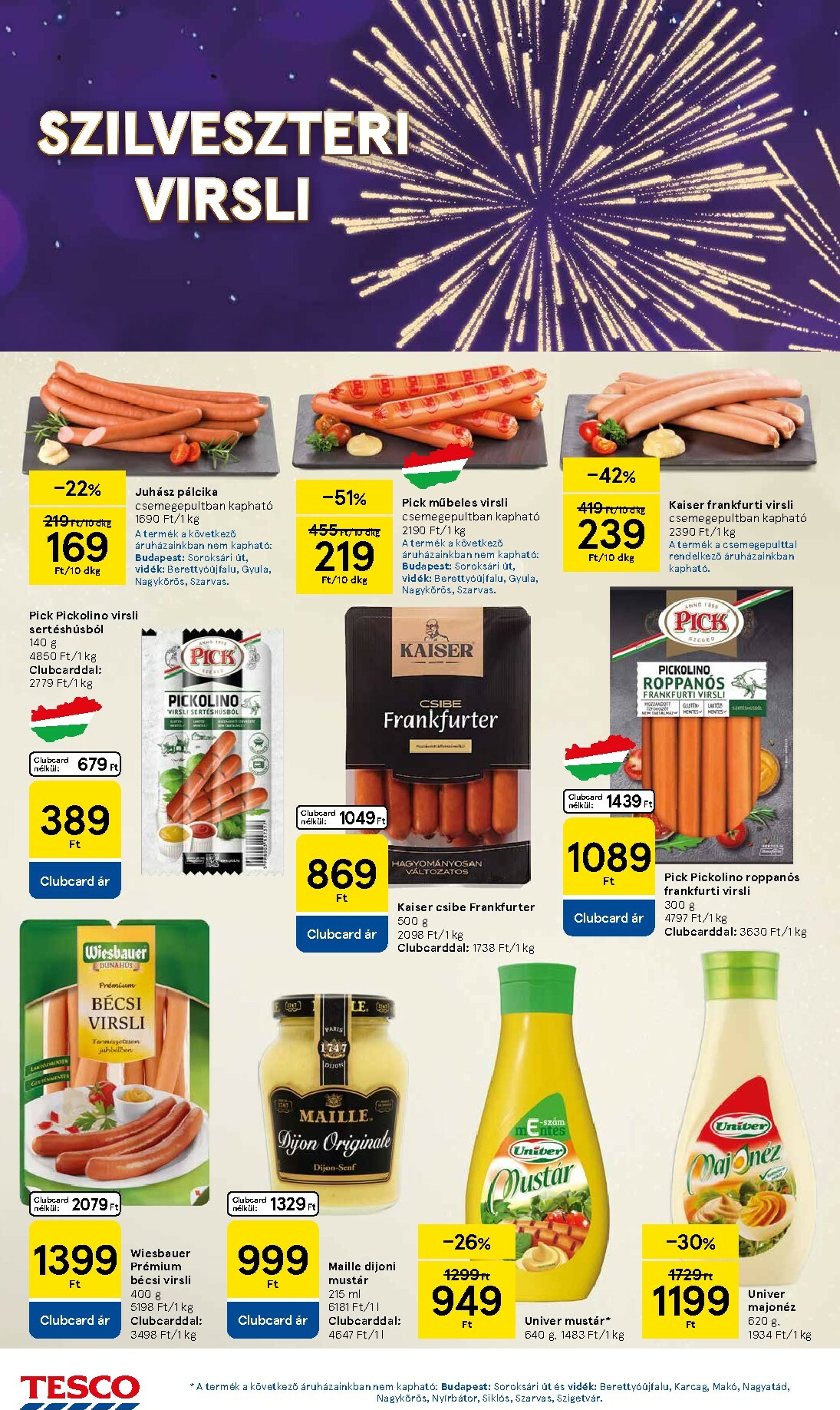 tesco - Tesco akciós újság, érvényes 12.27. - 12.31. - page: 4