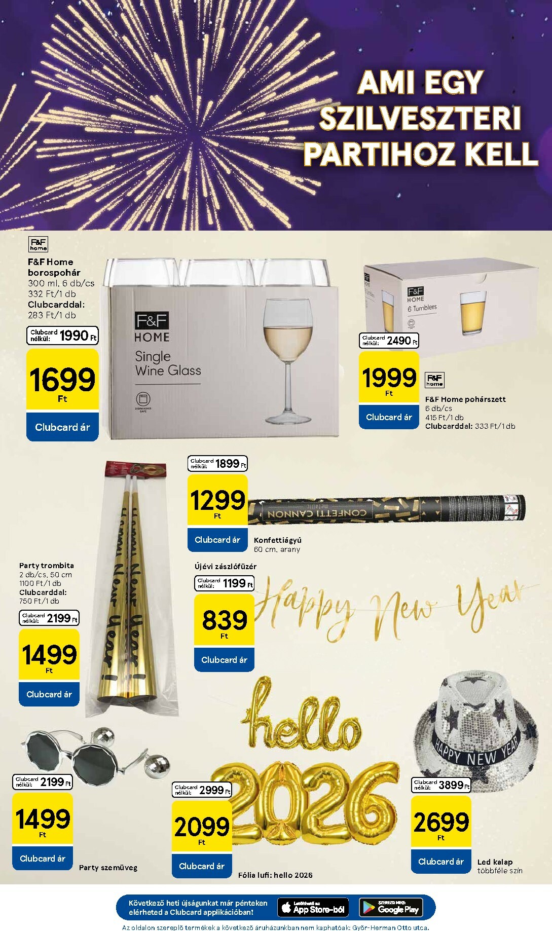 tesco - Tesco szupermarket akciós újság, érvényes 12.27. - 12.31. - page: 7