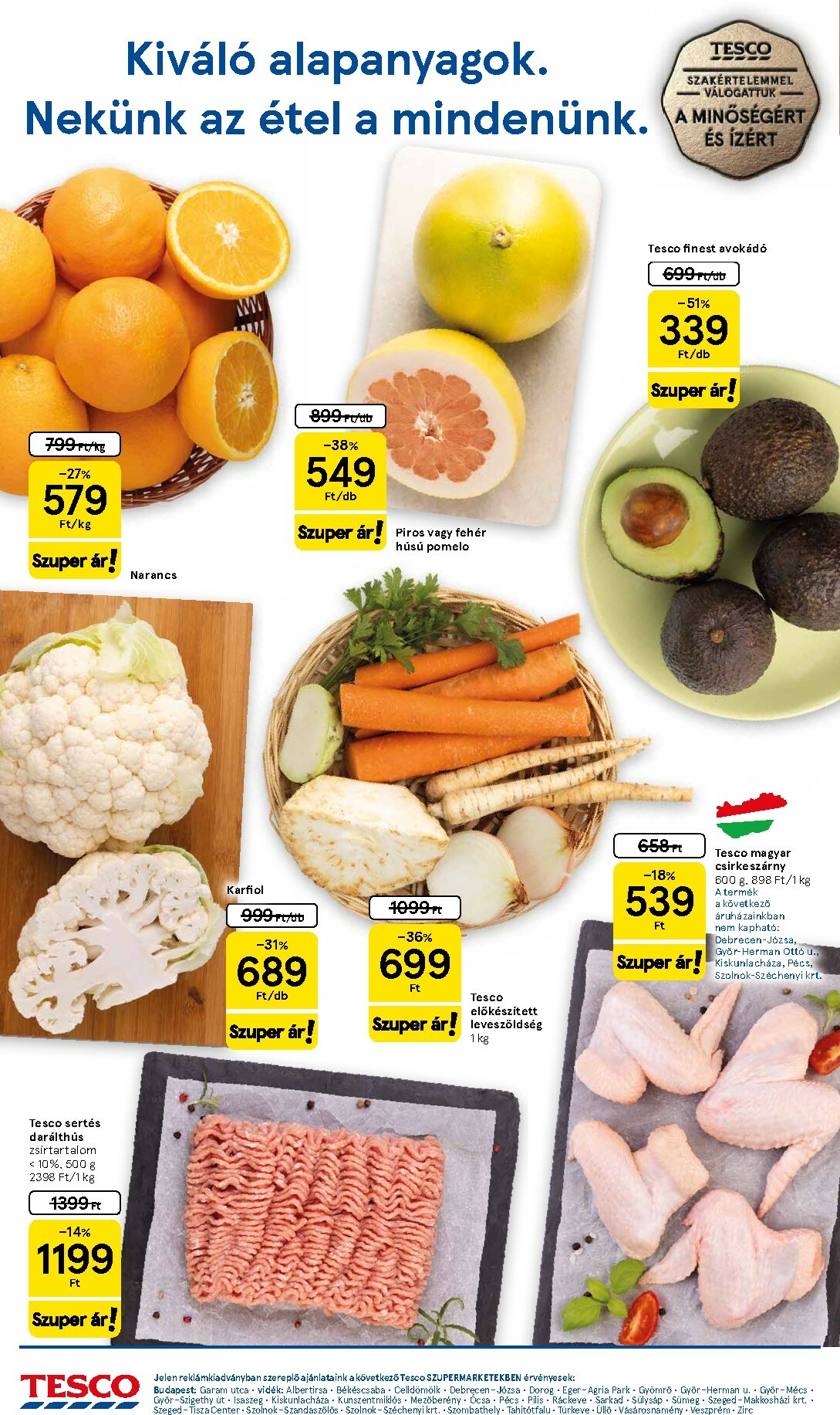 tesco - Tesco szupermarket akciós újság, érvényes 01.02. - 01.07. - page: 2