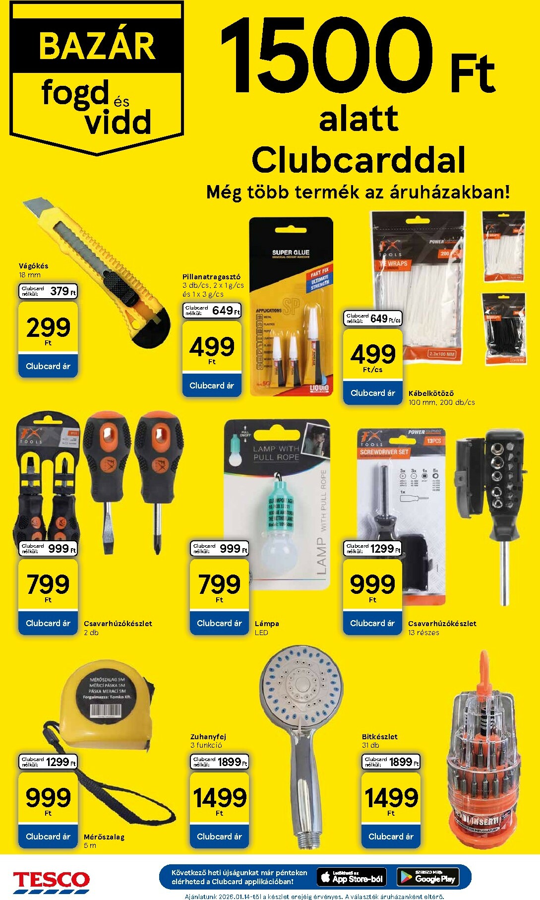 tesco - Tesco akciós újság, érvényes 01.15. - 01.21. - page: 12