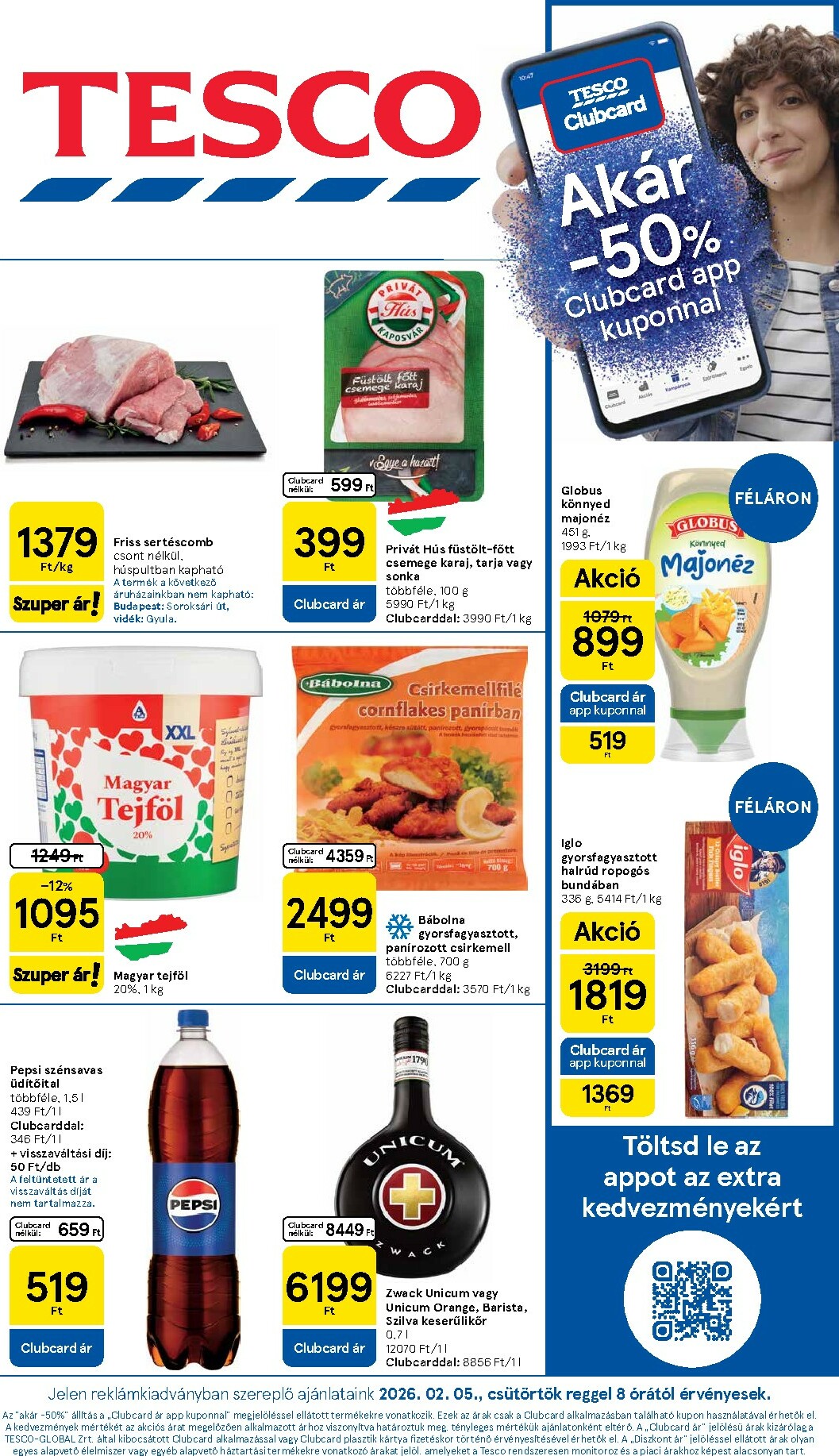 tesco - Tesco akciós újság, érvényes 2026.02.05. - 2026.02.11.