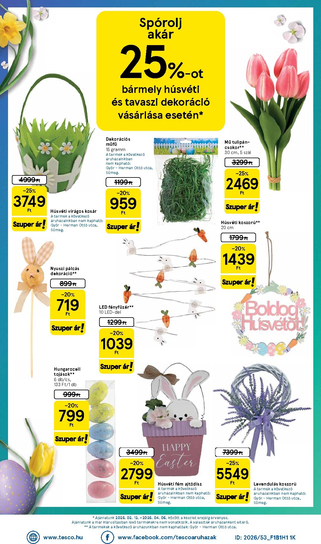 tesco - Tesco szupermarket akciós újság, érvényes 2026.02.26. - 2026.03.04. - page: 8