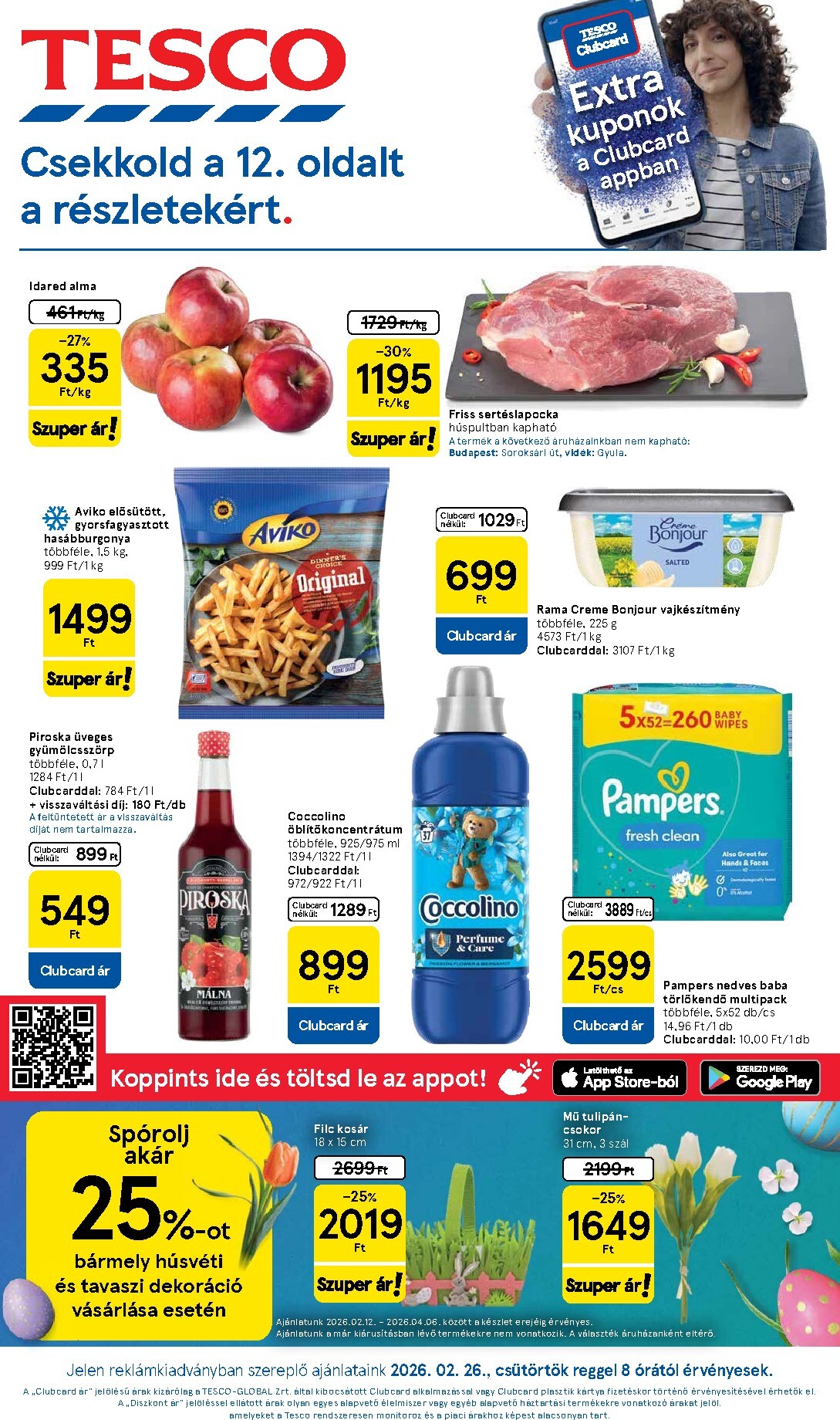 tesco - Tesco akciós újság, érvényes 2026.02.26. - 2026.03.04.