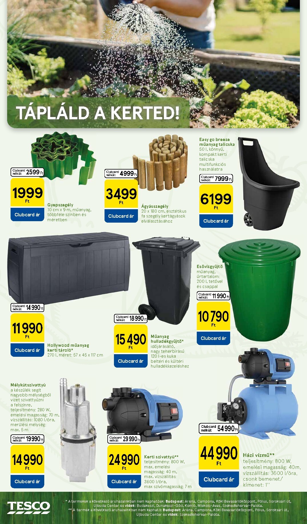 tesco - Tesco - Szép kert akciós újság, érvényes 2026.03.04. - 2026.04.07. - page: 8