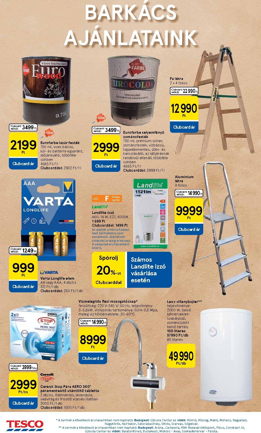 tesco - Tesco akciós újság, érvényes 2026.03.12. - 2026.03.18. - page: 34