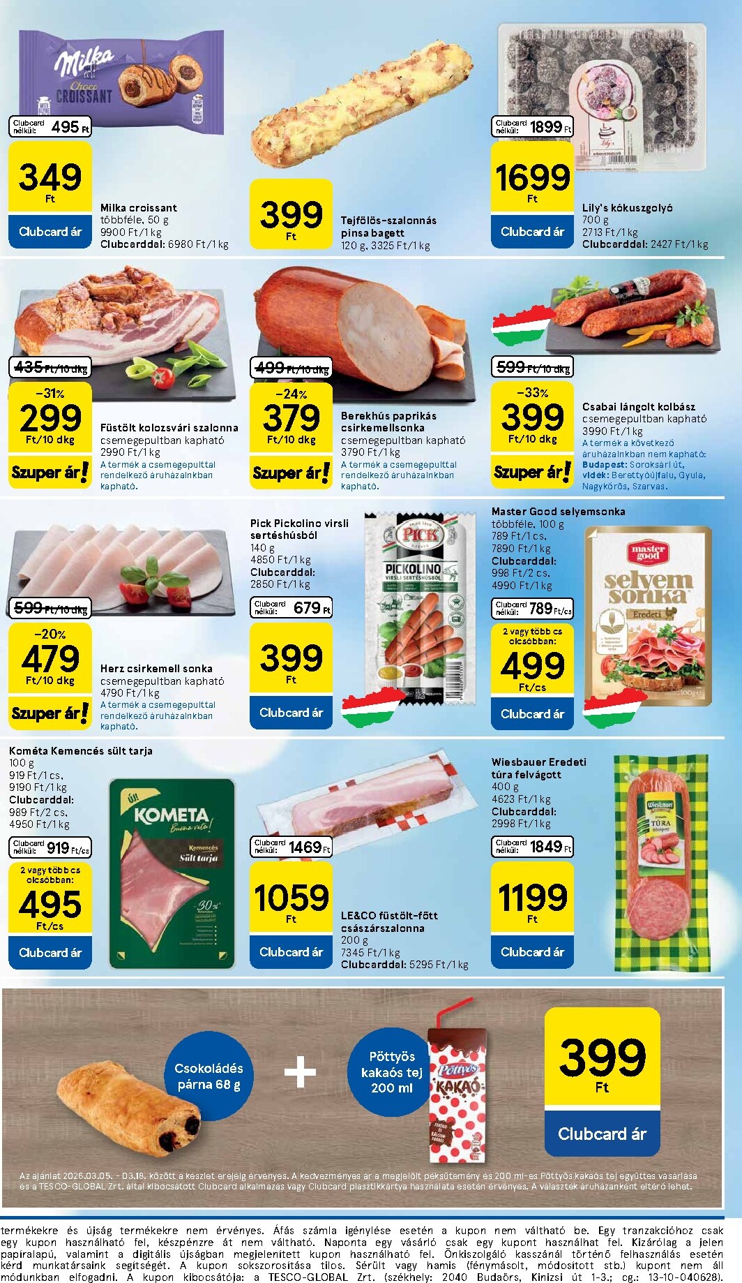 tesco - Tesco akciós újság, érvényes 2026.03.12. - 2026.03.18. - page: 3
