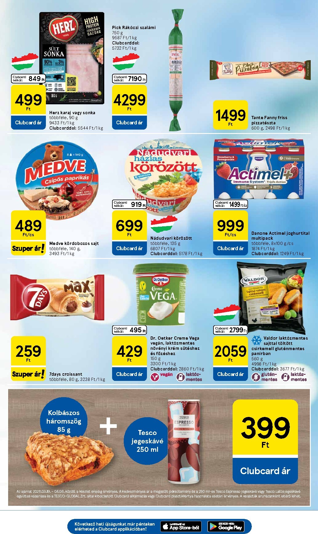 tesco - Tesco szupermarket akciós újság, érvényes 2026.03.19. - 2026.03.25. - page: 3