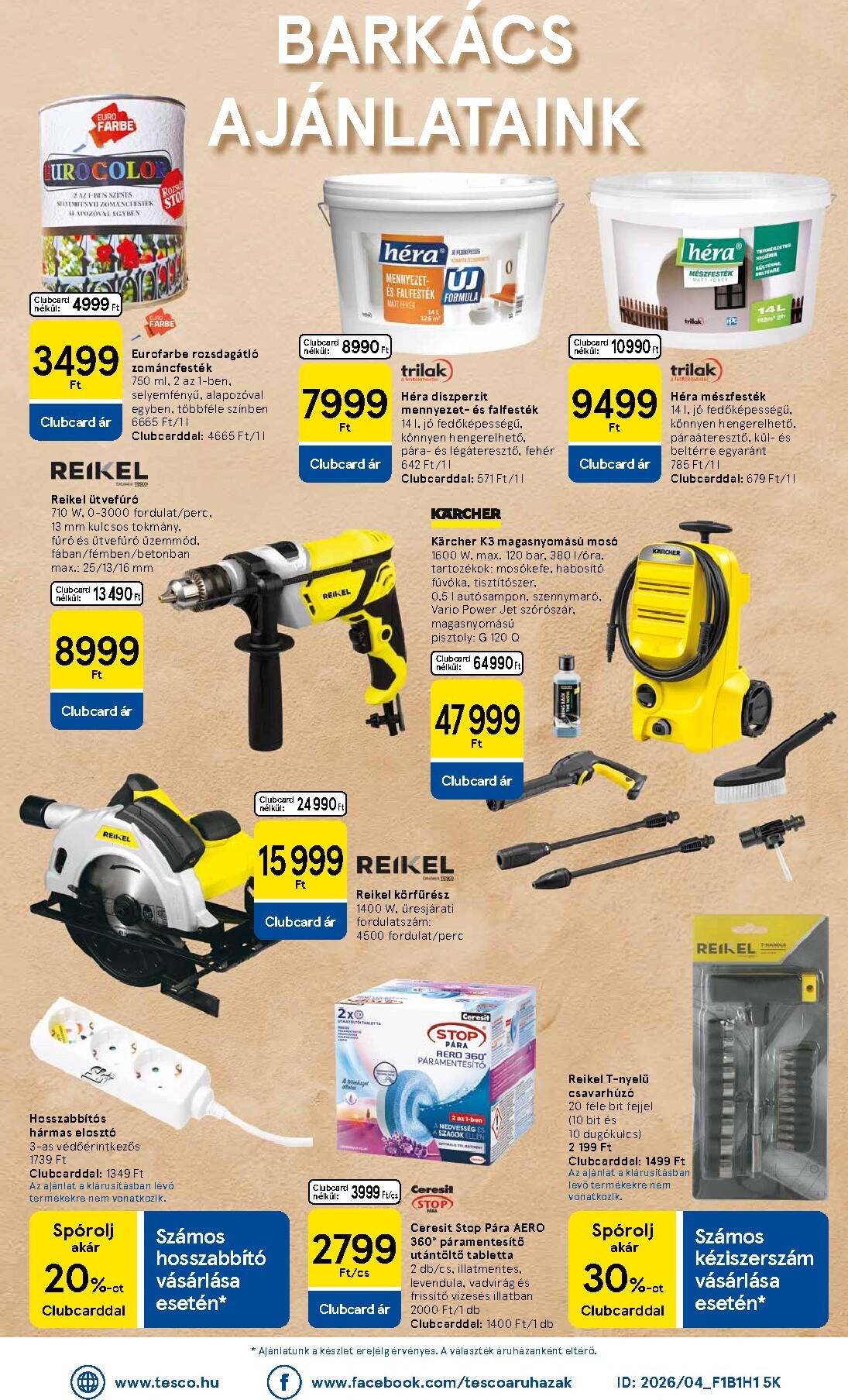 tesco - Tesco akciós újság, érvényes 2026.03.26. - 2026.04.01. - page: 36