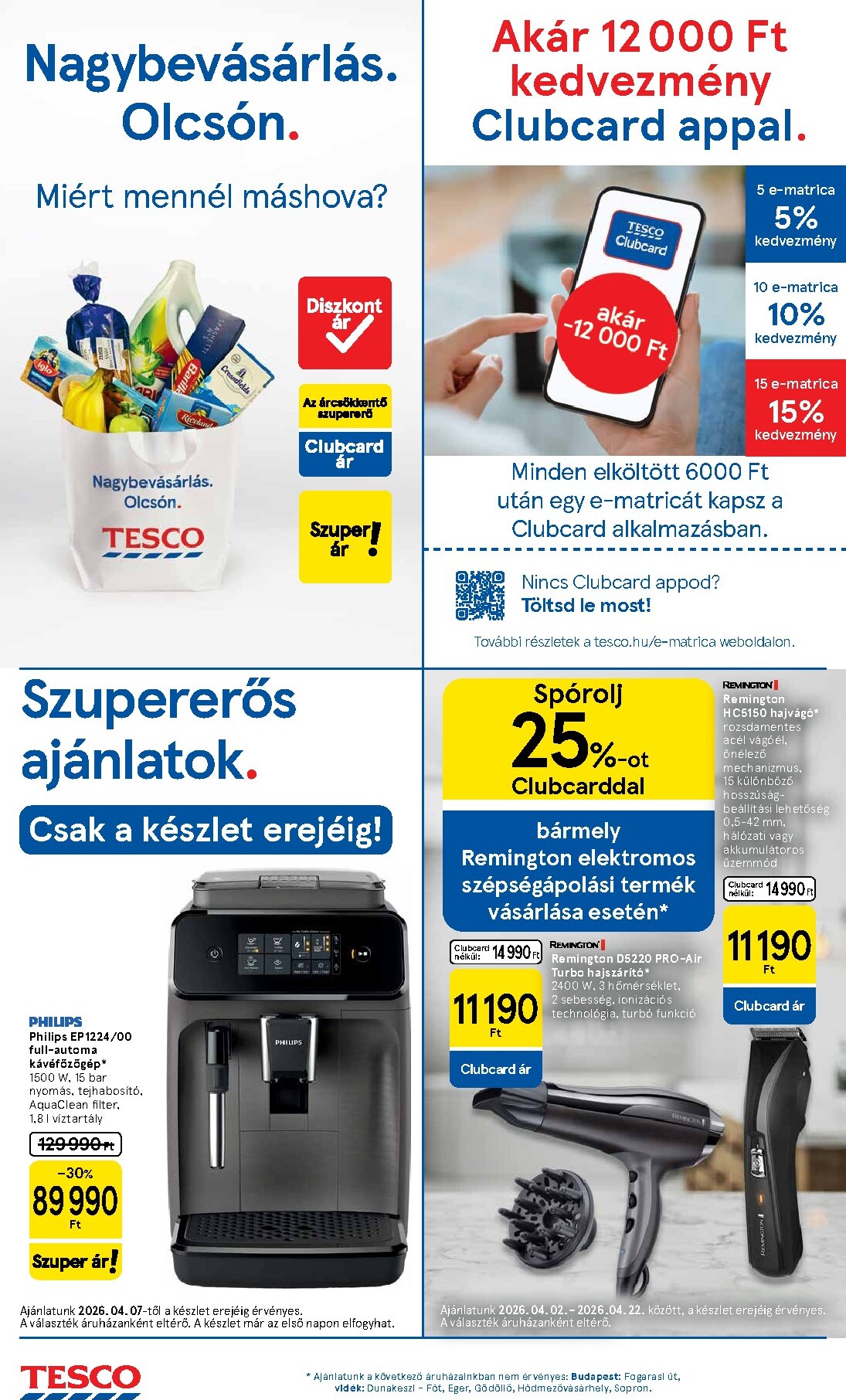 tesco - Tesco akciós újság, érvényes 2026.04.07. - 2026.04.13. - page: 16