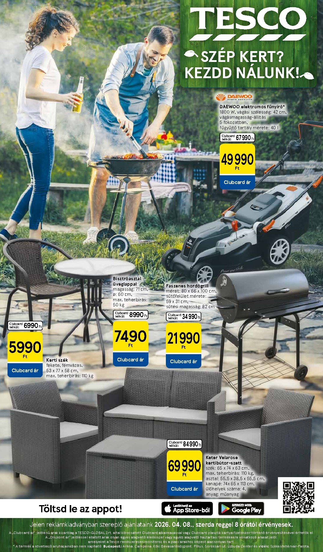 tesco - Tesco - Szép kert akciós újság, érvényes 2026.04.08. - 2026.04.27.