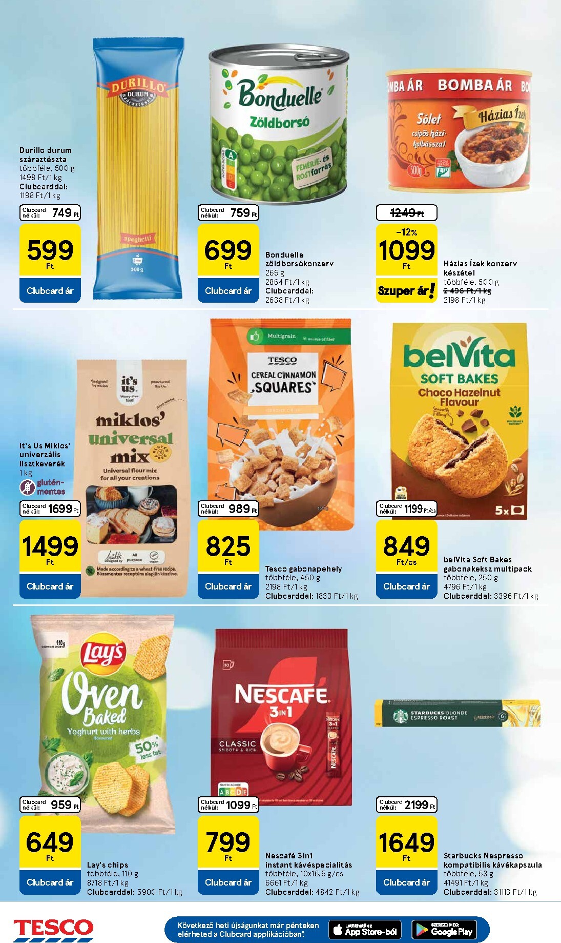 tesco - Tesco szupermarket hirdetmény a következő hétre csütörtöktől 2026.04.16.-tól szerdától 2026.04.22.-ig - page: 4