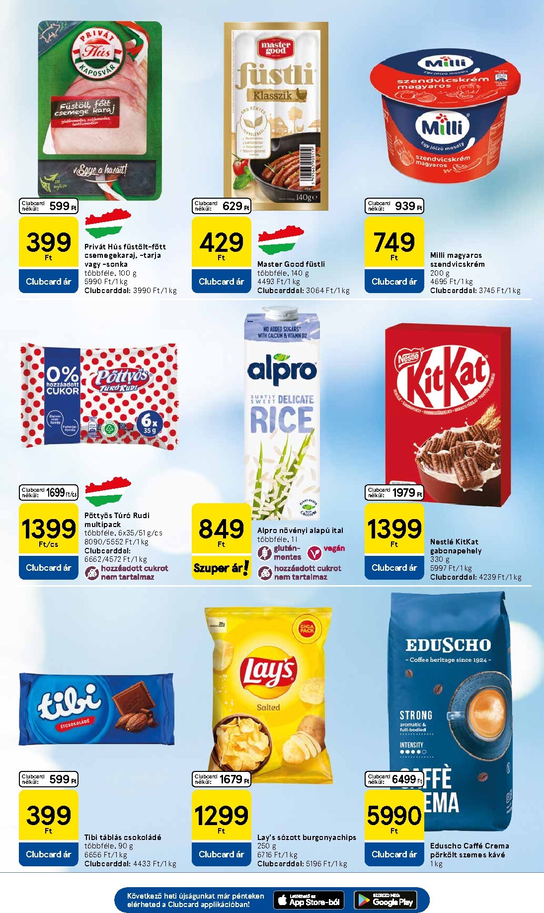 tesco - Tesco - szupermarket hirdetmény a következő hétre csütörtöktől 2026.04.23.-tól szerdától 2026.04.29.-ig - page: 3