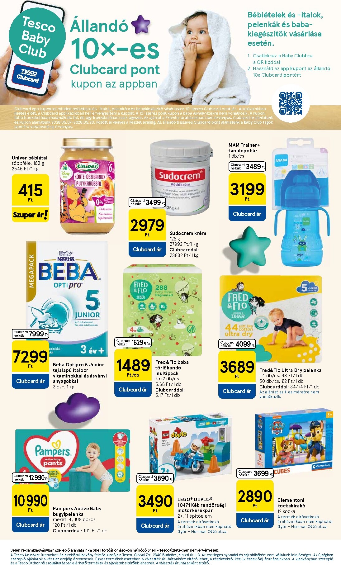 tesco - Tesco szupermarket hirdetmény a következő hétre csütörtöktől 2026.05.07.-tól szerdától 2026.05.13.-ig - page: 7