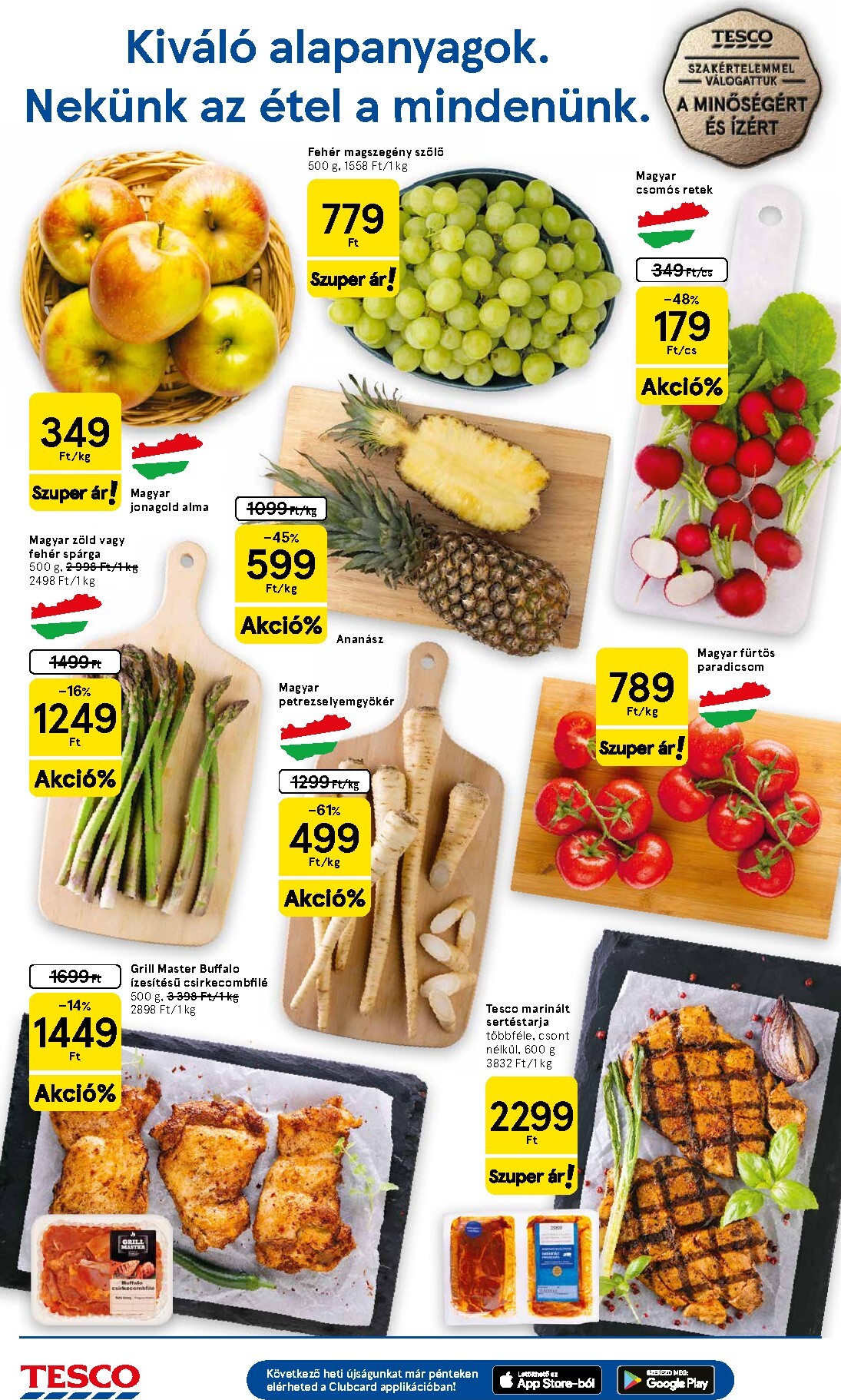 tesco - Tesco szupermarket hirdetmény a következő hétre csütörtöktől 2026.05.07.-tól szerdától 2026.05.13.-ig - page: 2
