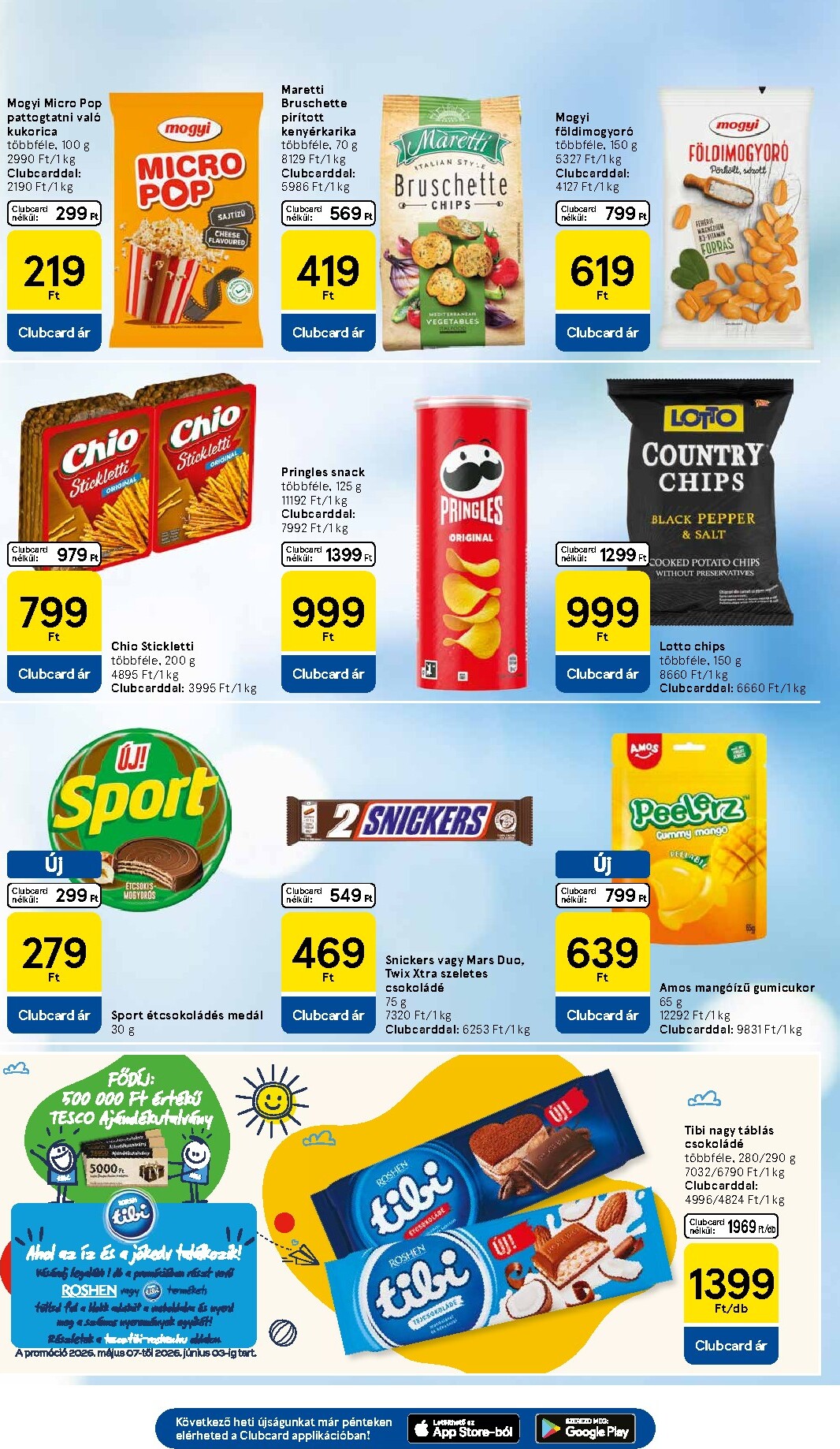 tesco - Tesco hirdetmény a következő hétre csütörtöktől 2026.05.07.-tól szerdától 2026.05.13.-ig - page: 21