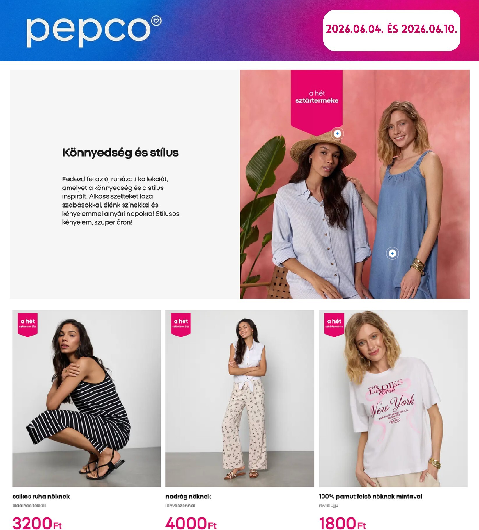 pepco - Aktuális Pepco szórólap érvényes csütörtöktől 2026.06.04.-től szerdától 2026.06.10.-ig - page: 2