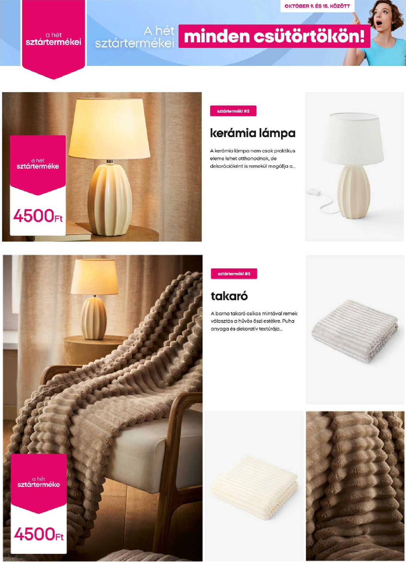 pepco - Pepco - A hét sztártermékei akciós újság, érvényes 10.09. - 10.15. - page: 3