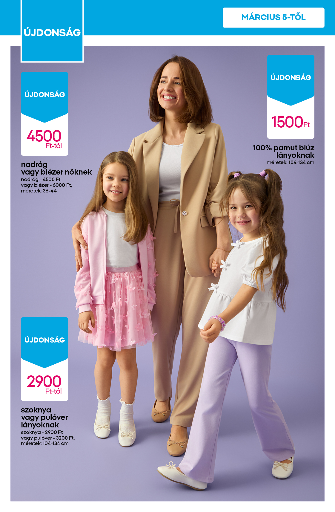 pepco - Pepco - Felsők és farmernadrágok akciós újság, érvényes 2026.03.05. - 2026.03.11. - page: 6