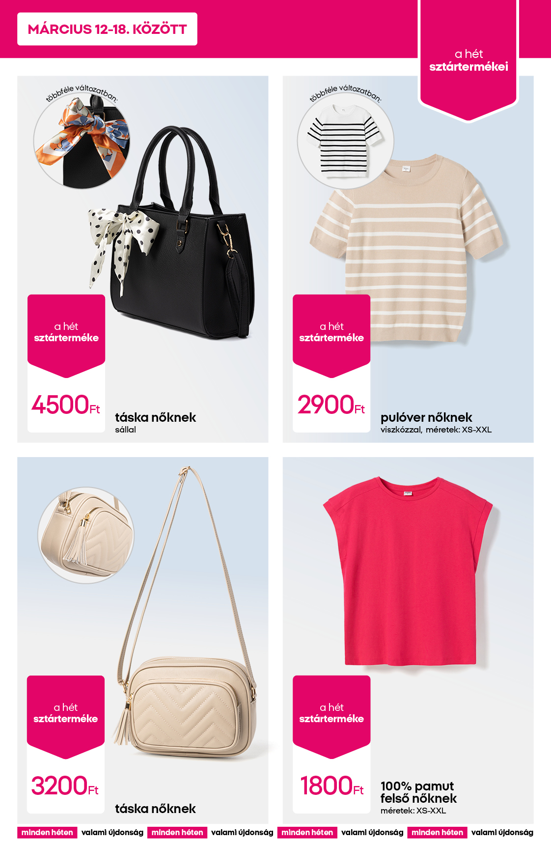 pepco - Pepco - Ruházat nőknek akciós újság, érvényes 2026.03.12. - 2026.03.18. - page: 3