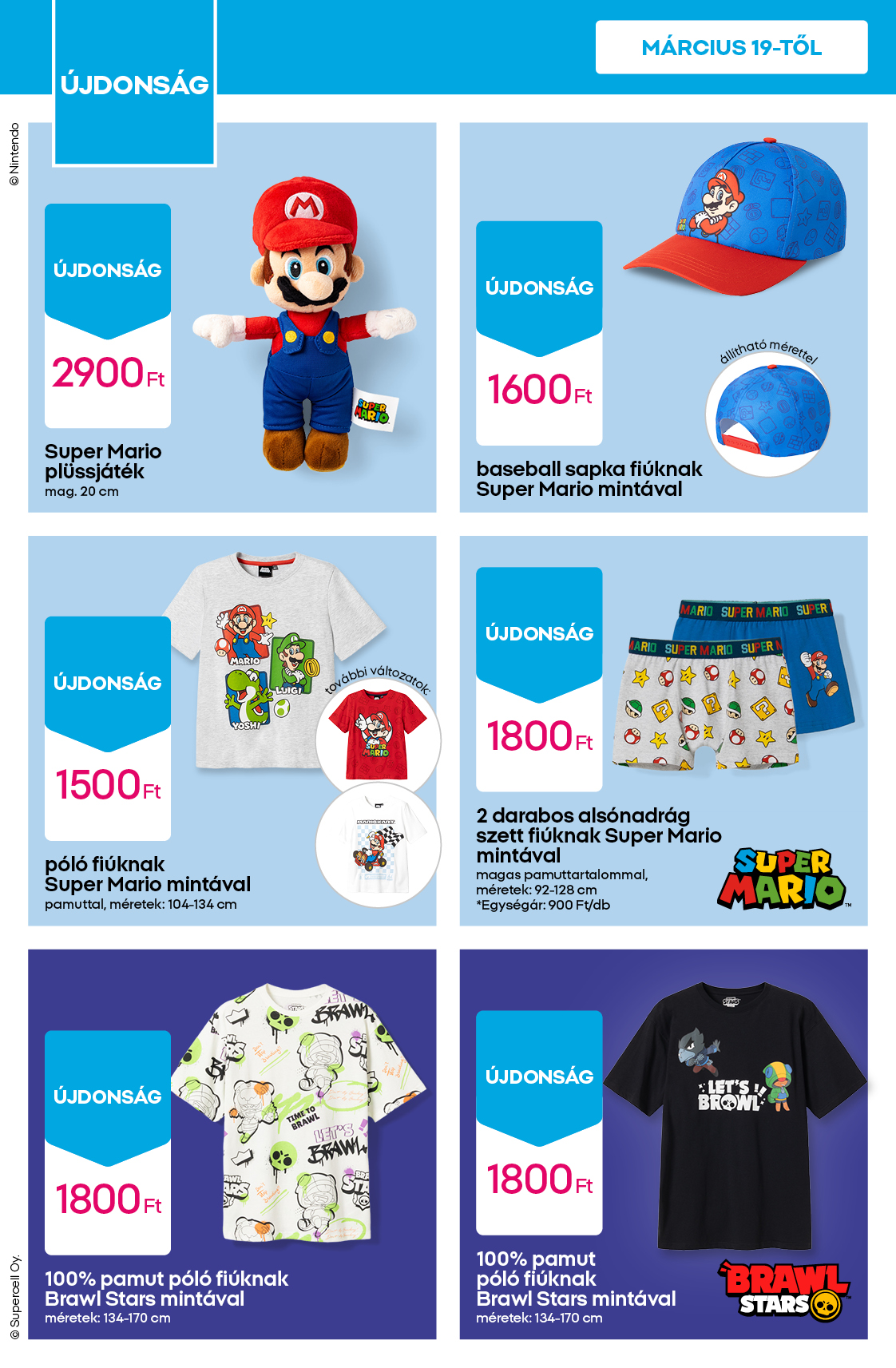 pepco - Pepco - Ruházat népszerű karakterekkel akciós újság, érvényes 2026.03.19. - 2026.03.25. - page: 6