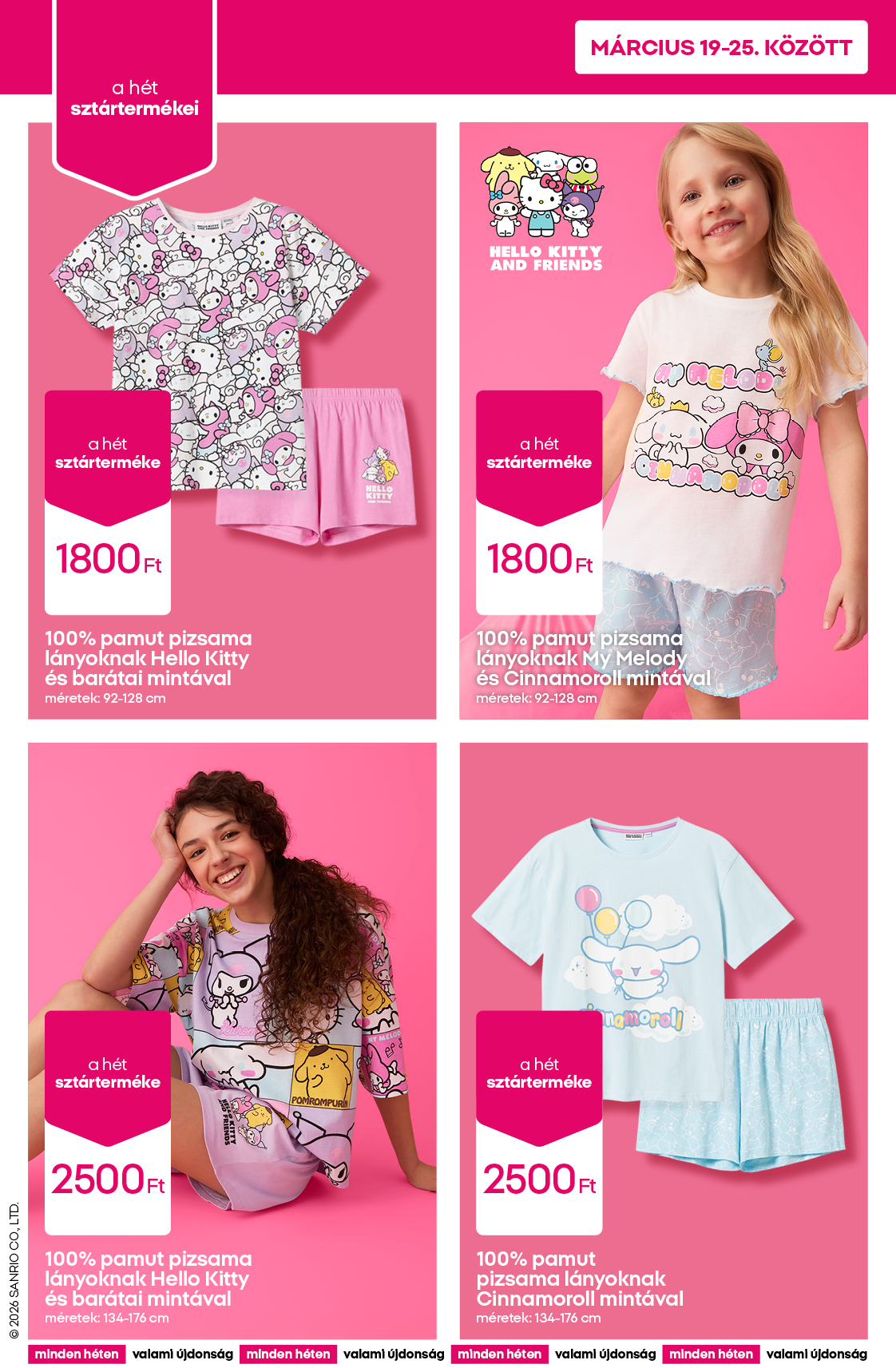 pepco - Pepco - Ruházat népszerű karakterekkel akciós újság, érvényes 2026.03.19. - 2026.03.25. - page: 4