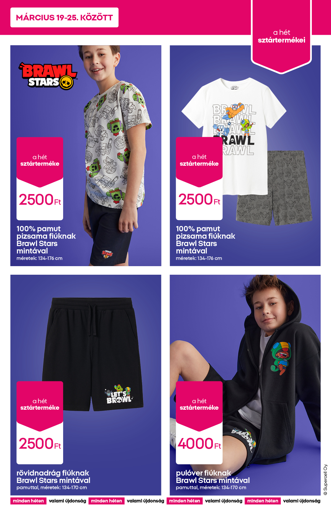 pepco - Pepco - Ruházat népszerű karakterekkel akciós újság, érvényes 2026.03.19. - 2026.03.25. - page: 3