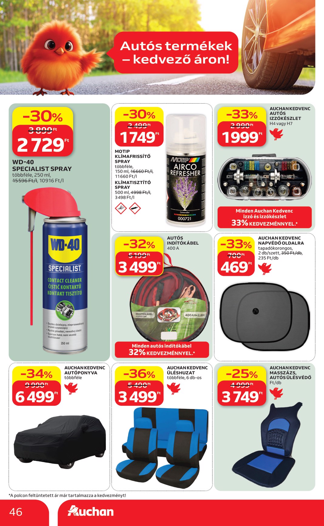 auchan - A jövőbeli Auchan Hipermarket akciós újság csütörtöktől 2026.05.21.-tól szerdától 2026.05.27.-ig érvényes. - page: 46