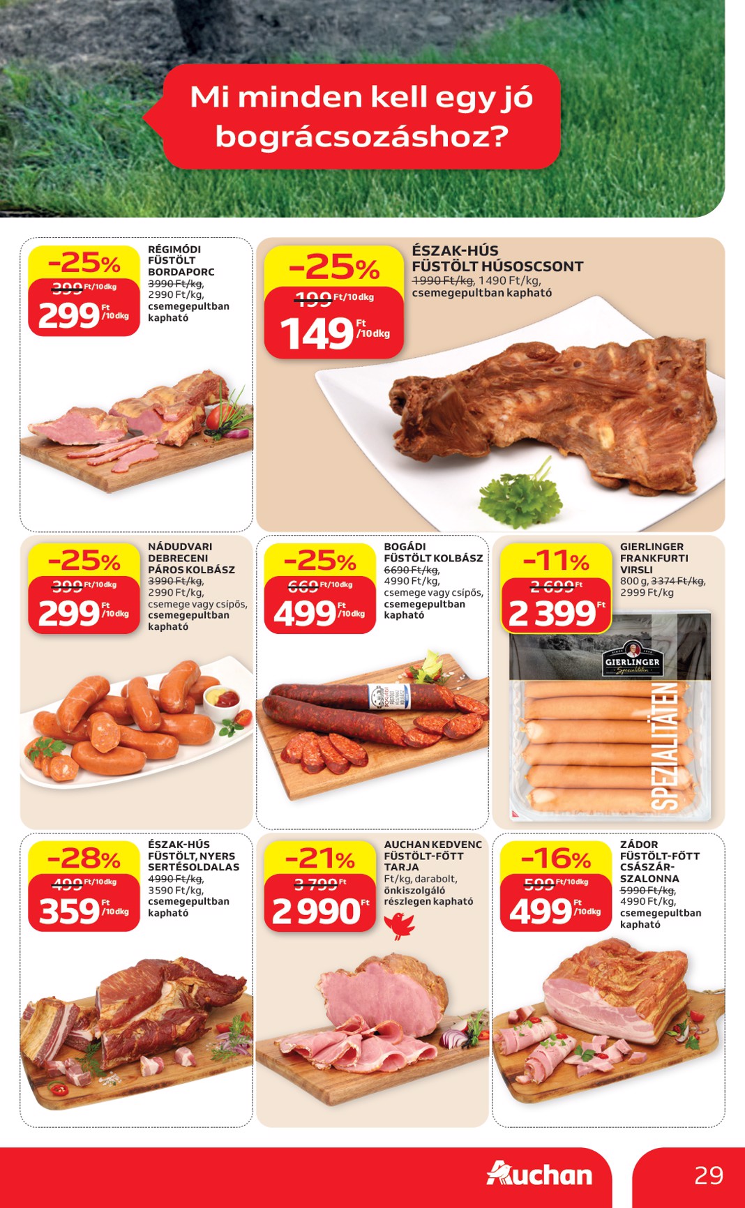auchan - A jövőbeli Auchan Hipermarket akciós újság csütörtöktől 2026.05.21.-tól szerdától 2026.05.27.-ig érvényes. - page: 29