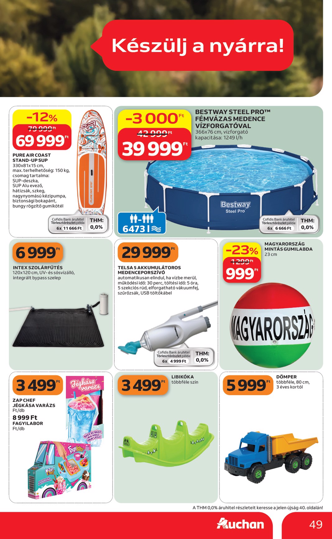 auchan - A jövőbeli Auchan Hipermarket akciós újság csütörtöktől 2026.05.21.-tól szerdától 2026.05.27.-ig érvényes. - page: 49
