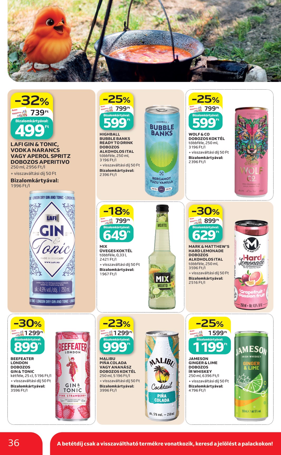 auchan - A jövőbeli Auchan Hipermarket akciós újság csütörtöktől 2026.05.21.-tól szerdától 2026.05.27.-ig érvényes. - page: 36