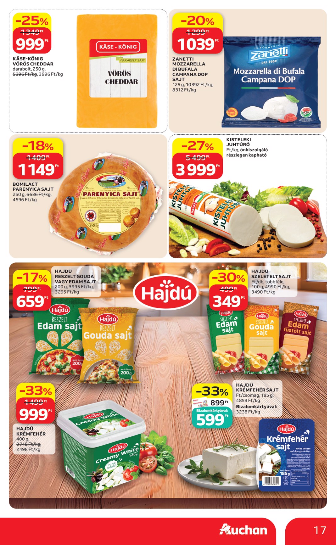 auchan - A jövőbeli Auchan Hipermarket akciós újság csütörtöktől 2026.05.21.-tól szerdától 2026.05.27.-ig érvényes. - page: 17