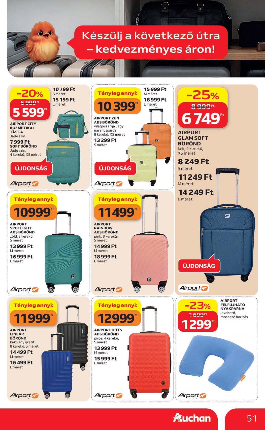 auchan - A jövőbeli Auchan hipermarket akciós újság csütörtöktől 2026.06.04.-tól szerdától 2026.06.10.-ig érvényes. - page: 52