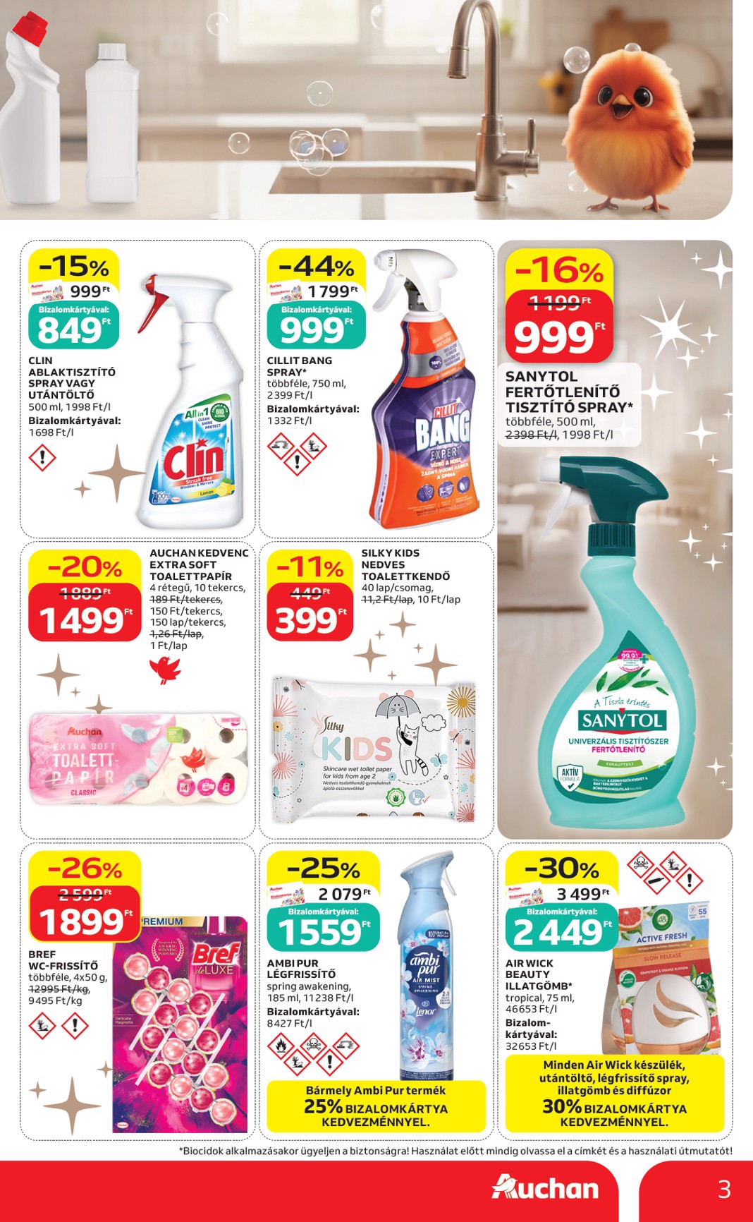 auchan - A jövőbeli Auchan - Fehér hetek ajánlatai akciós újság csütörtöktől 2026.06.04.-tól szerdától 2026.06.17.-ig érvényes. - page: 3