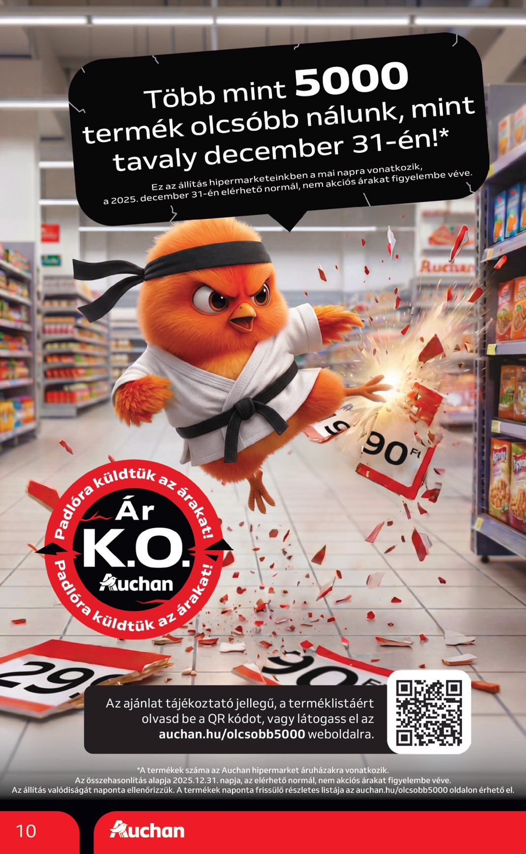 auchan - Aktuális Auchan Hipermarket szórólap érvényes csütörtöktől 2026.06.18.-től szerdától 2026.06.24.-ig - page: 10