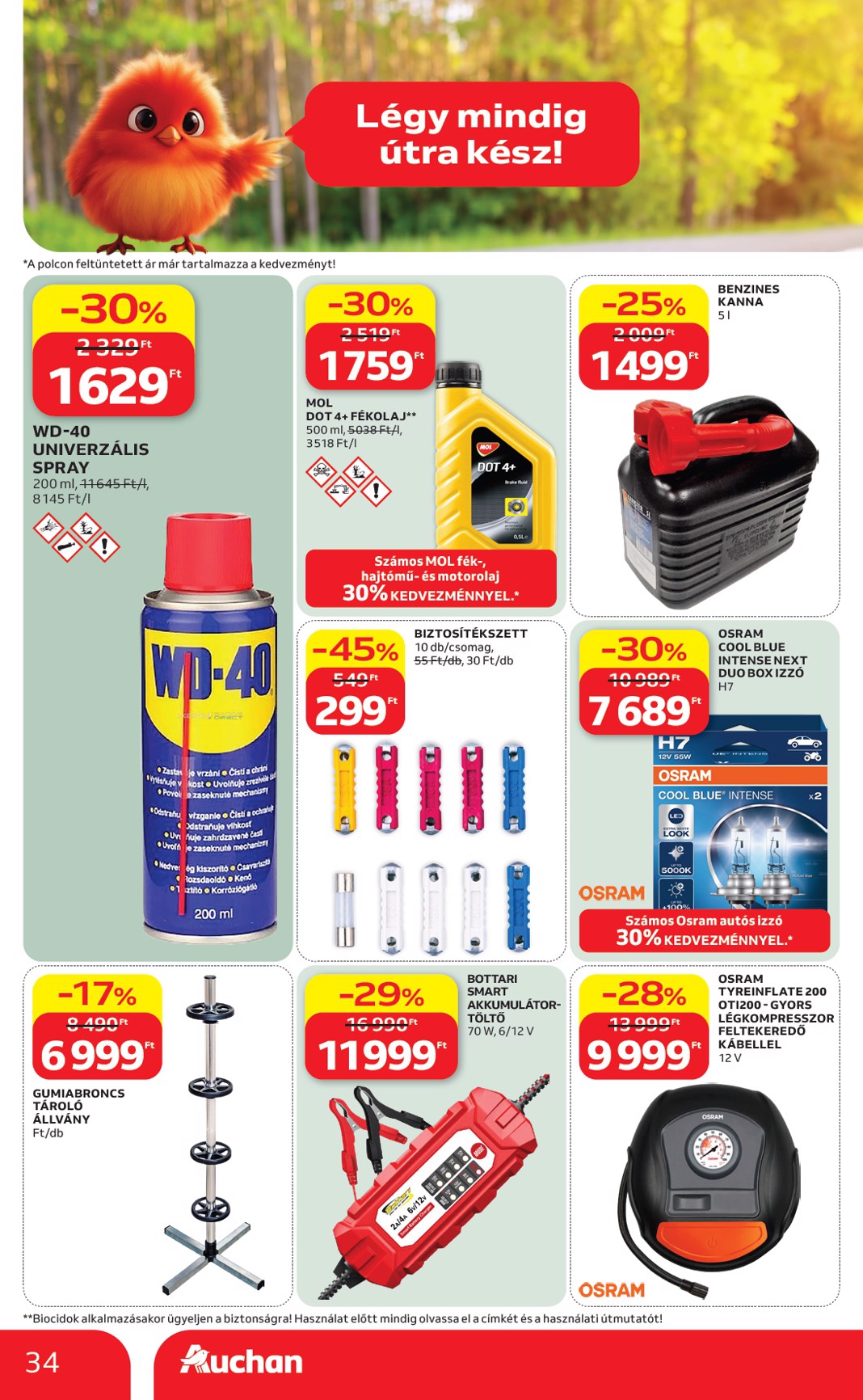 auchan - Aktuális Auchan Hipermarket szórólap érvényes csütörtöktől 2026.06.18.-től szerdától 2026.06.24.-ig - page: 34