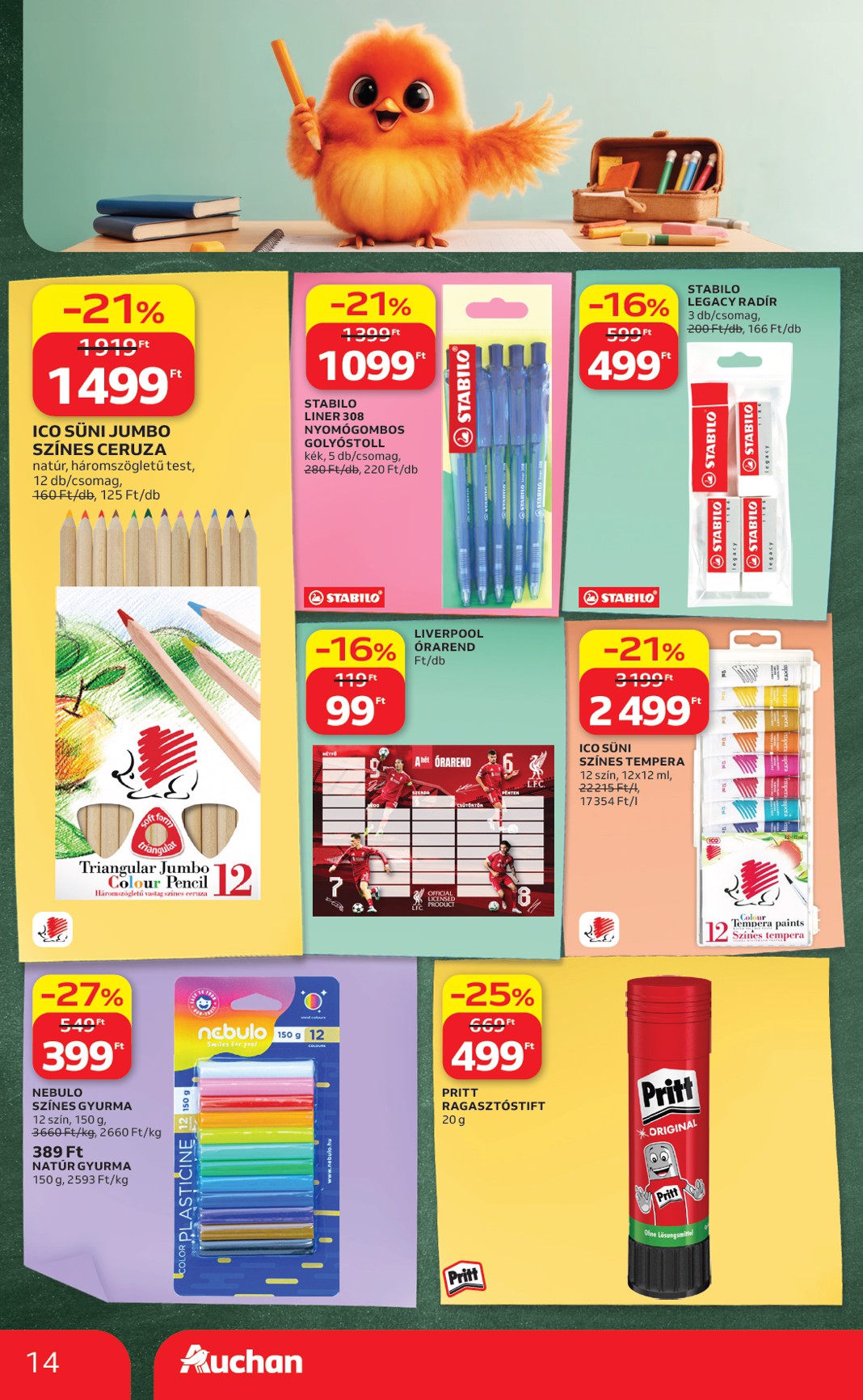 auchan - A jövőbeli Auchan - Heti Szupermarket ajánlataink - Szupermarket akciós újság szerdától 2026.07.22.-tól szerdától 2026.07.29.-ig érvényes. - page: 14