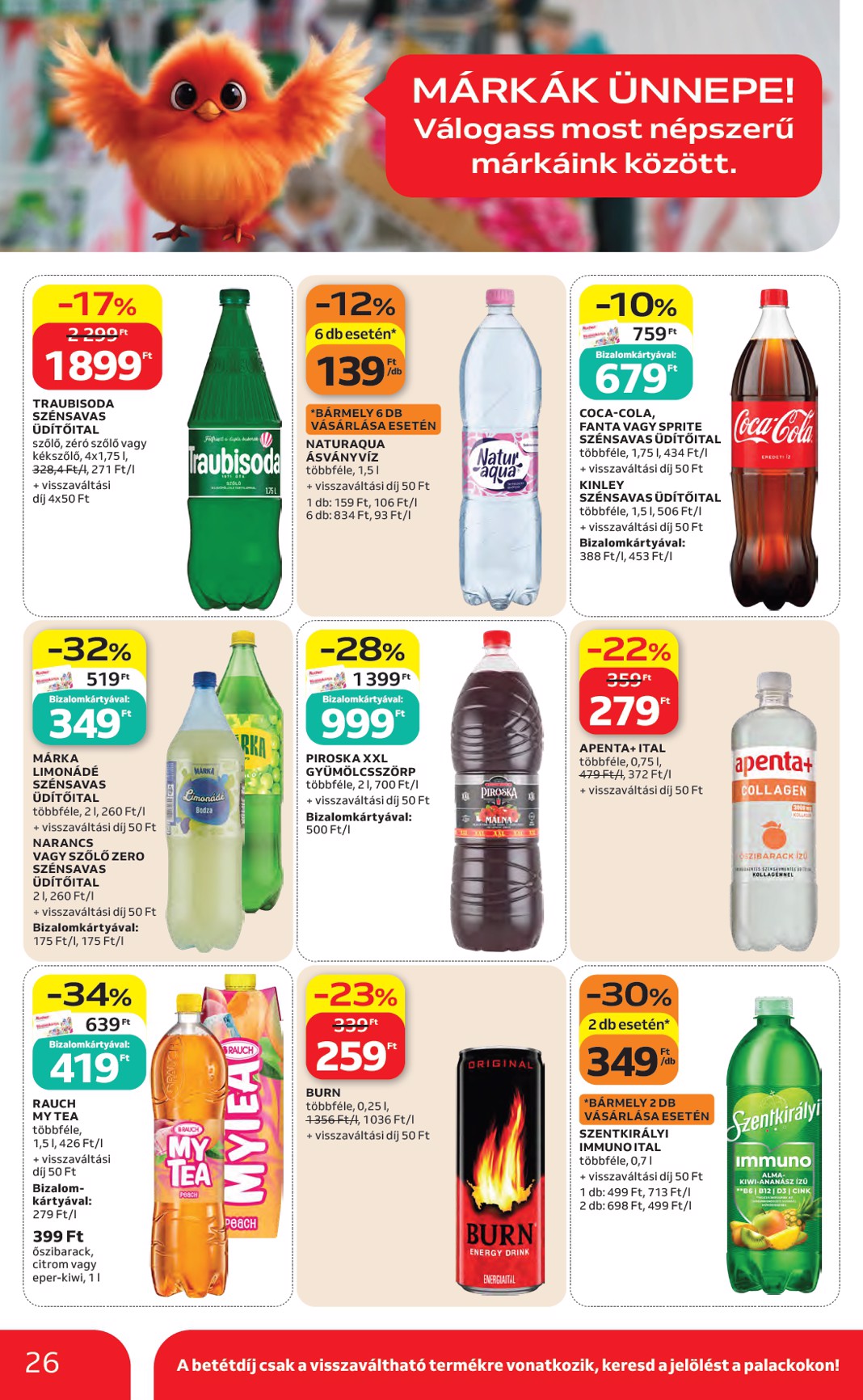 auchan - A jövőbeli Auchan hipermarket akciós újság csütörtöktől 2026.07.23.-tól szerdától 2026.07.29.-ig érvényes. - page: 26