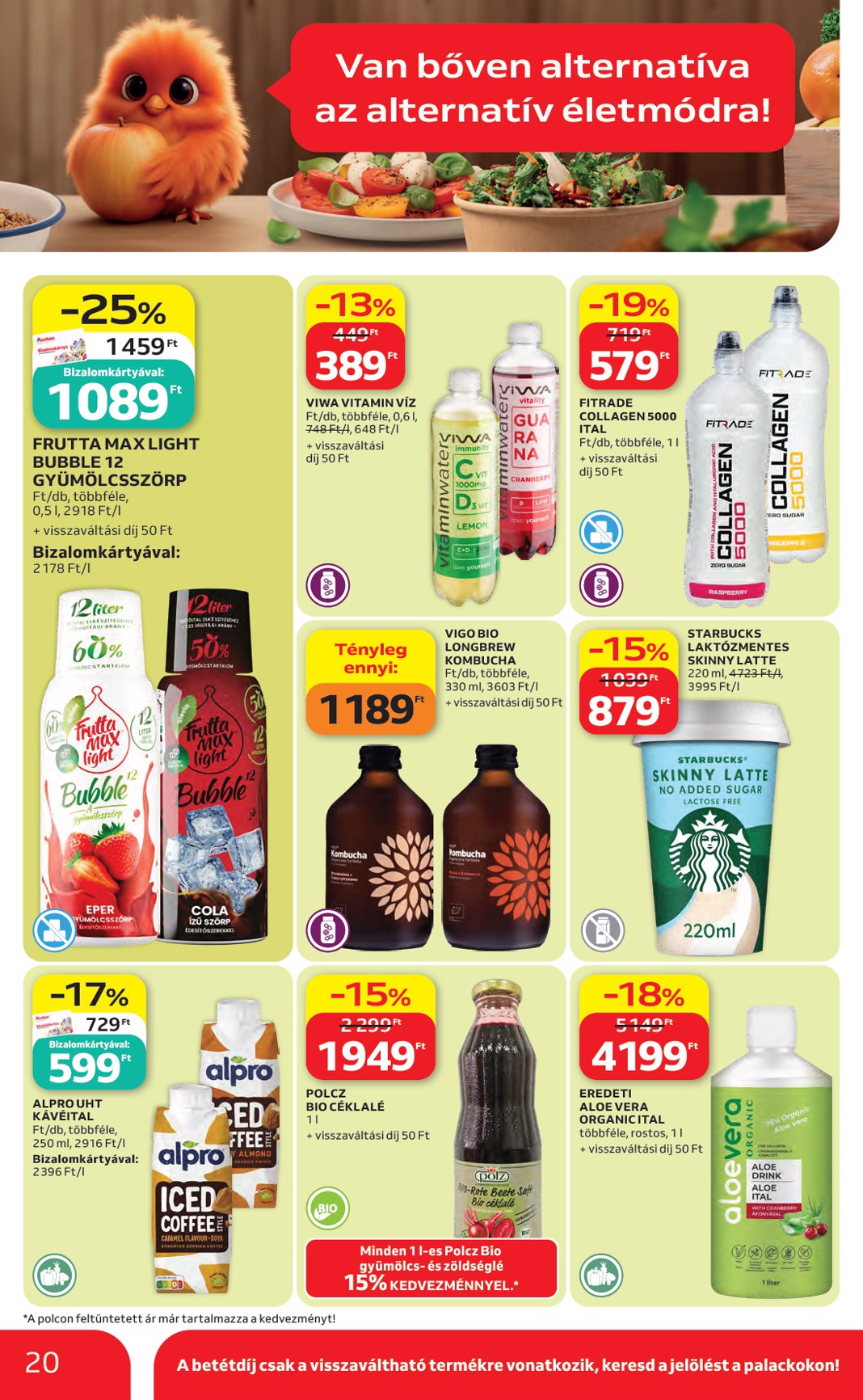 auchan - A jövőbeli Auchan hipermarket akciós újság csütörtöktől 2026.07.23.-tól szerdától 2026.07.29.-ig érvényes. - page: 20