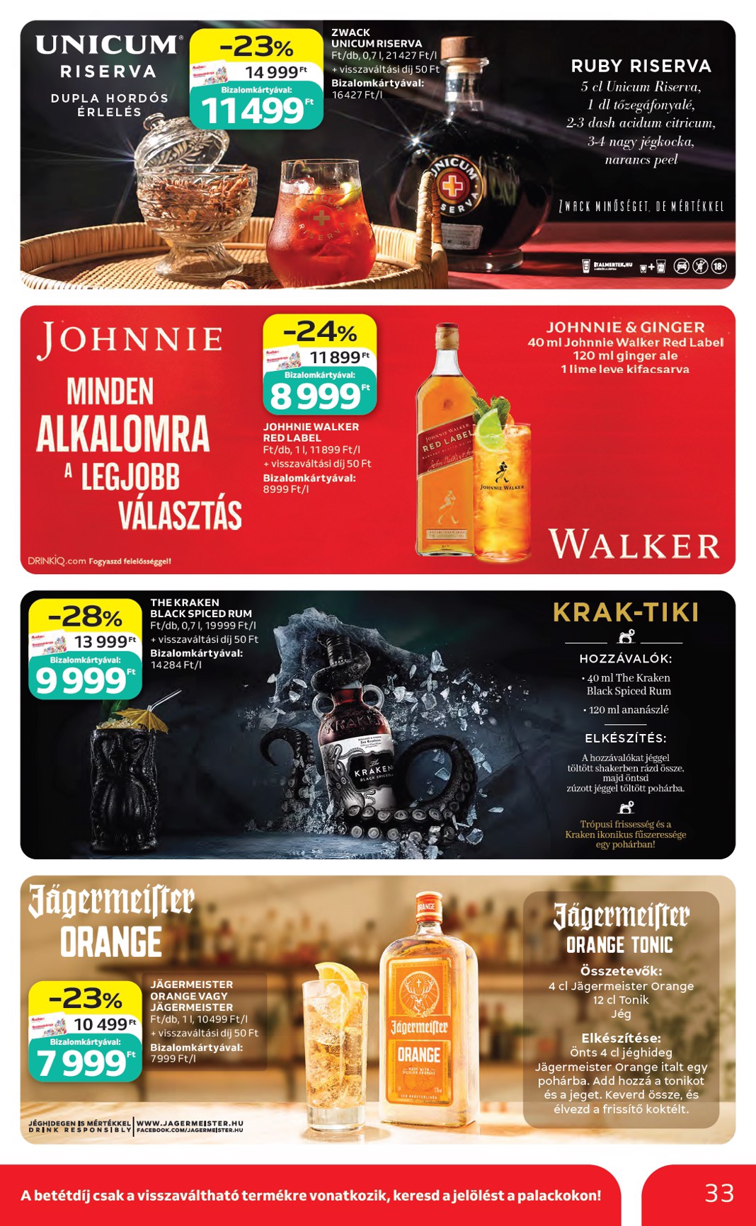 auchan - A jövőbeli Auchan hipermarket akciós újság csütörtöktől 2026.07.23.-tól szerdától 2026.07.29.-ig érvényes. - page: 33