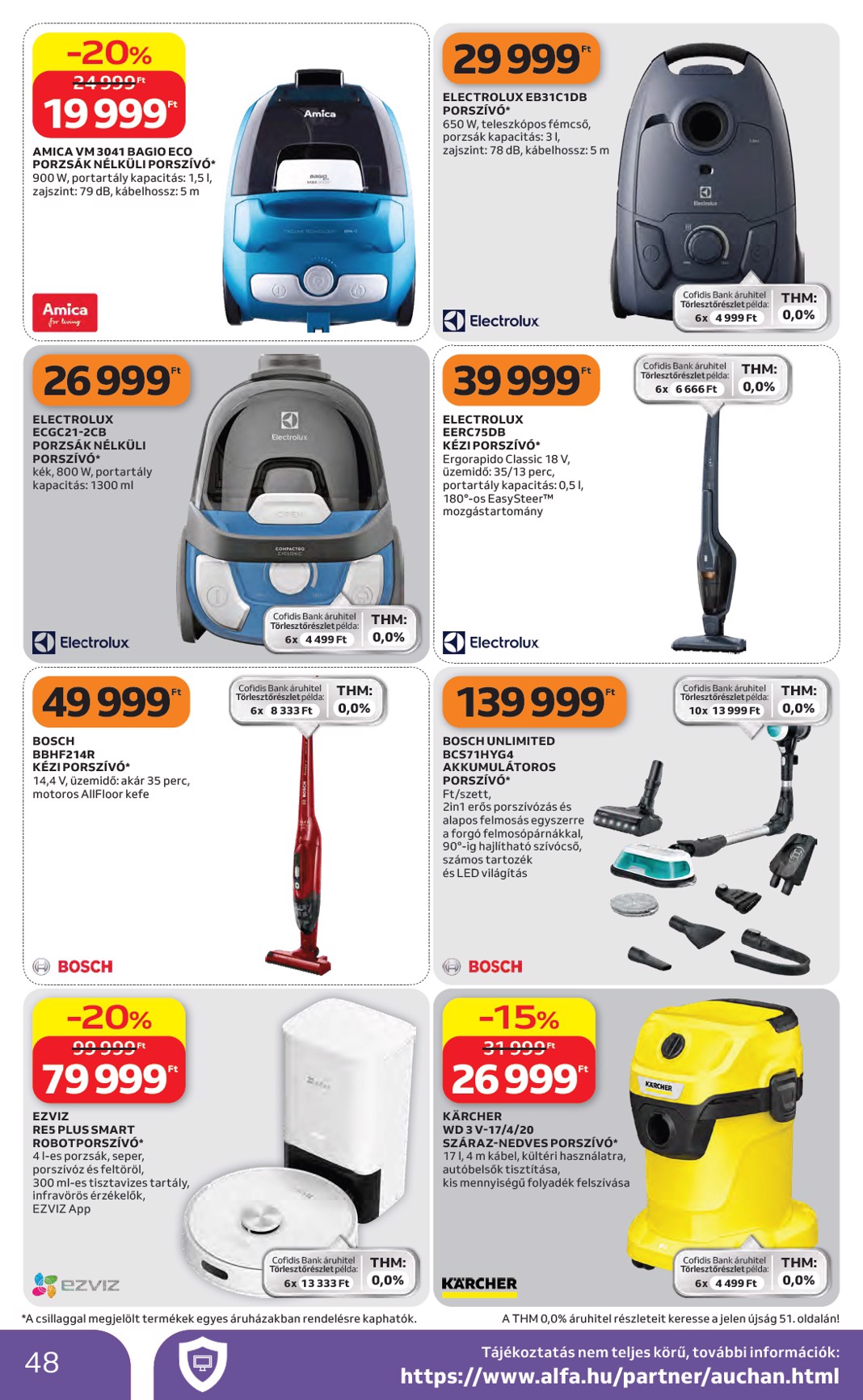auchan - A jövőbeli Auchan hipermarket akciós újság csütörtöktől 2026.07.23.-tól szerdától 2026.07.29.-ig érvényes. - page: 48