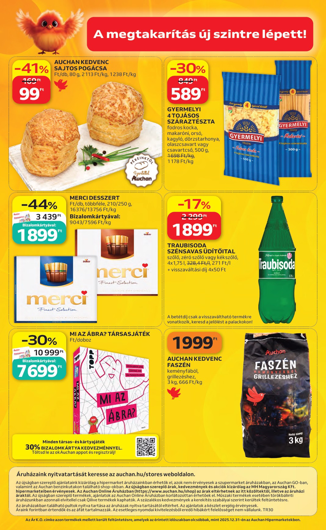 auchan - A jövőbeli Auchan hipermarket akciós újság csütörtöktől 2026.07.23.-tól szerdától 2026.07.29.-ig érvényes. - page: 52