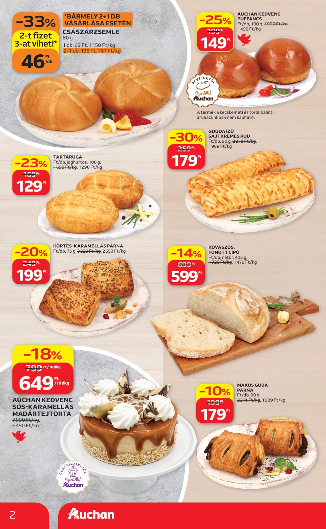 auchan - A jövőbeli Auchan Hipermarket akciós újság csütörtöktől 2026.08.06.-tól szerdától 2026.08.12.-ig érvényes. - page: 2