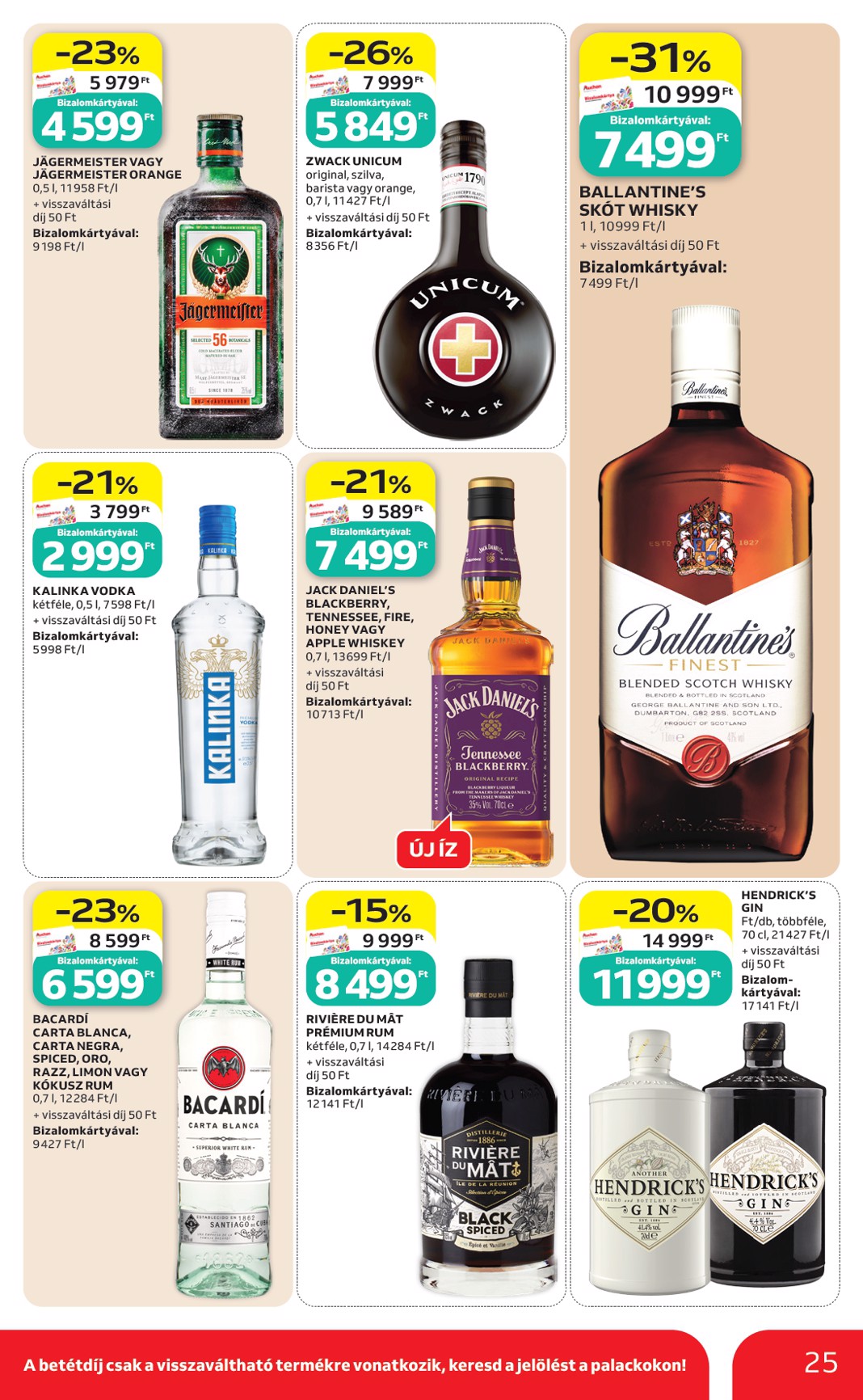 auchan - A jövőbeli Auchan Hipermarket akciós újság csütörtöktől 2026.08.06.-tól szerdától 2026.08.12.-ig érvényes. - page: 25
