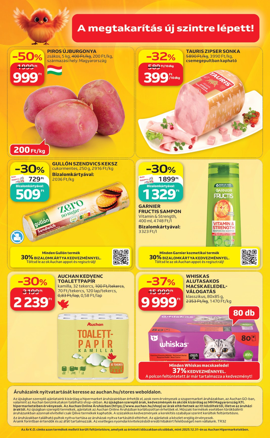 auchan - A jövőbeli Auchan Hipermarket akciós újság csütörtöktől 2026.08.06.-tól szerdától 2026.08.12.-ig érvényes. - page: 48