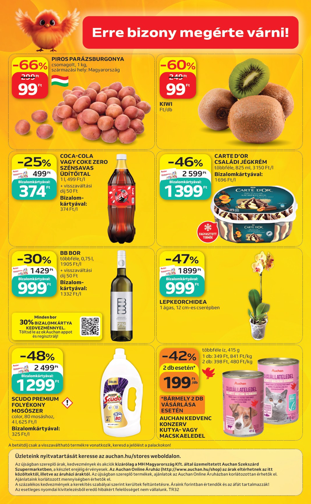 auchan - A jövőbeli Auchan Szekszárd akciós újság csütörtöktől 2026.08.06.-tól szerdától 2026.08.12.-ig érvényes. - page: 4