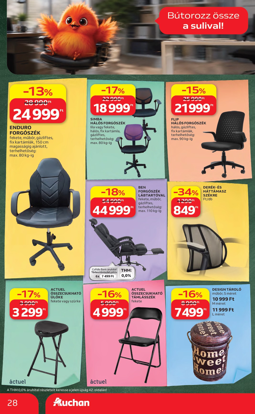 auchan - A jövőbeli Auchan Hipermarket - Back to School akciós újság csütörtöktől 2026.08.06.-tól szerdától 2026.08.19.-ig érvényes. - page: 28