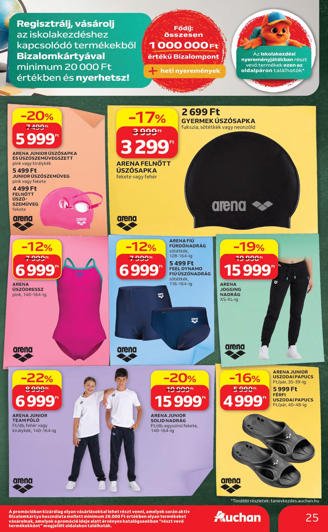 auchan - A jövőbeli Auchan Hipermarket - Back to School akciós újság csütörtöktől 2026.08.06.-tól szerdától 2026.08.19.-ig érvényes. - page: 25