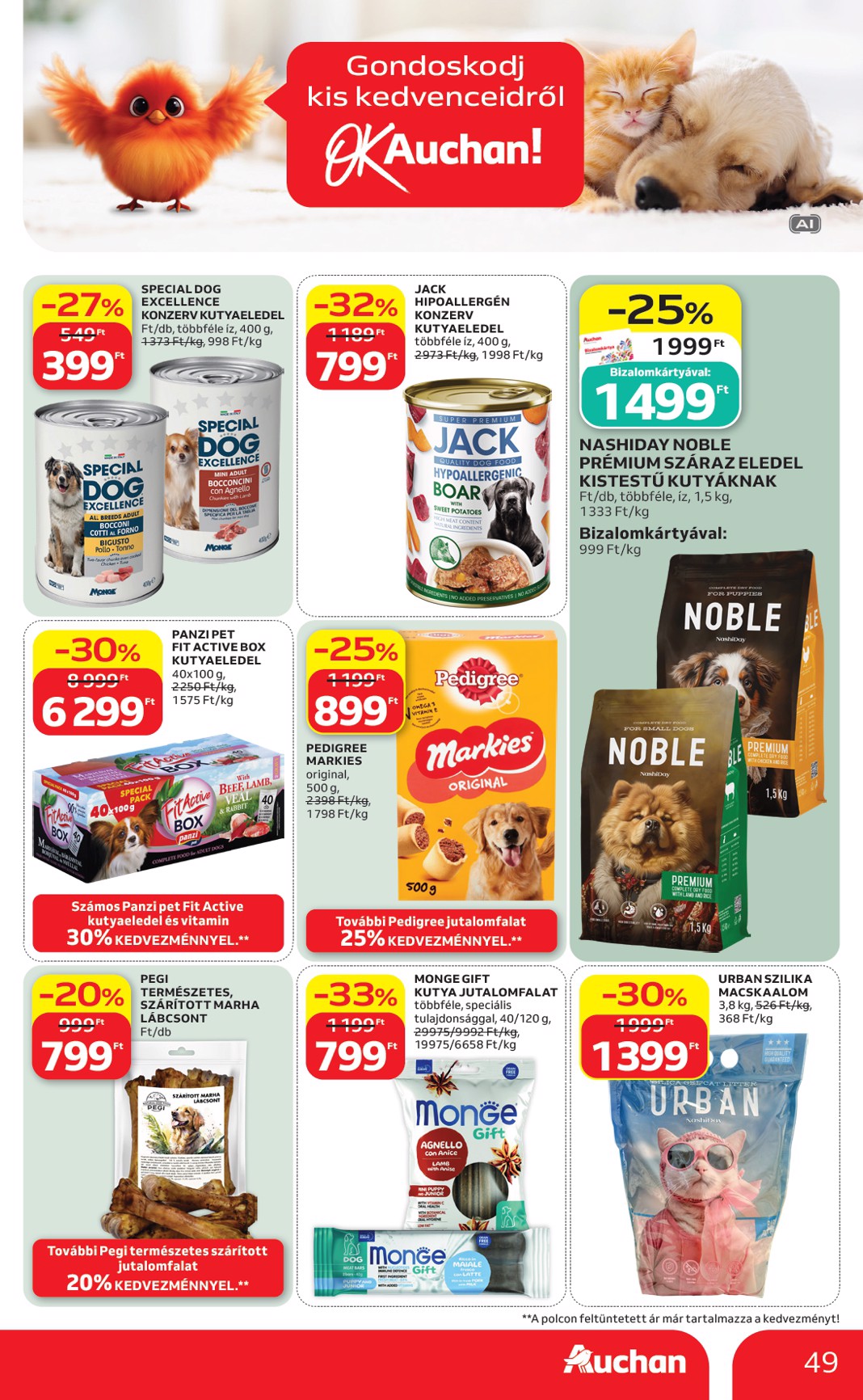 auchan - A jövőbeli Auchan Hipermarket akciós újság csütörtöktől 2026.09.03.-tól szerdától 2026.09.09.-ig érvényes. - page: 49