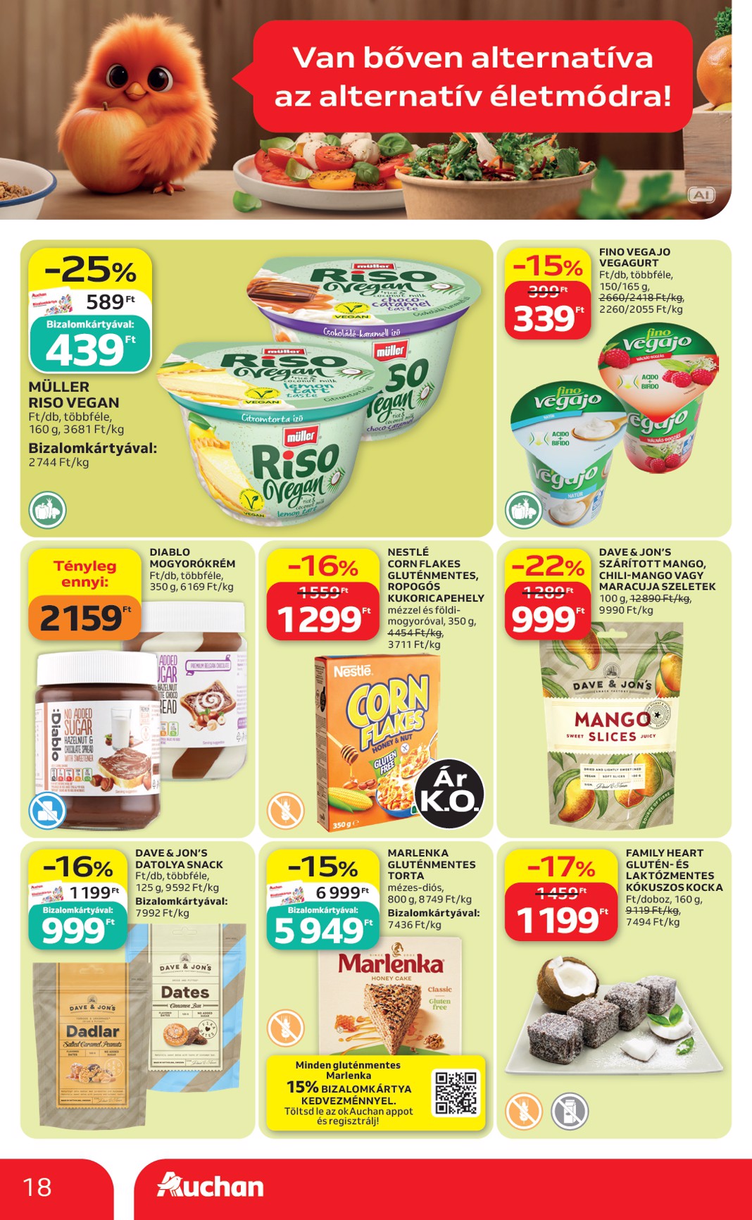 auchan - A jövőbeli Auchan Hipermarket akciós újság csütörtöktől 2026.09.03.-tól szerdától 2026.09.09.-ig érvényes. - page: 18